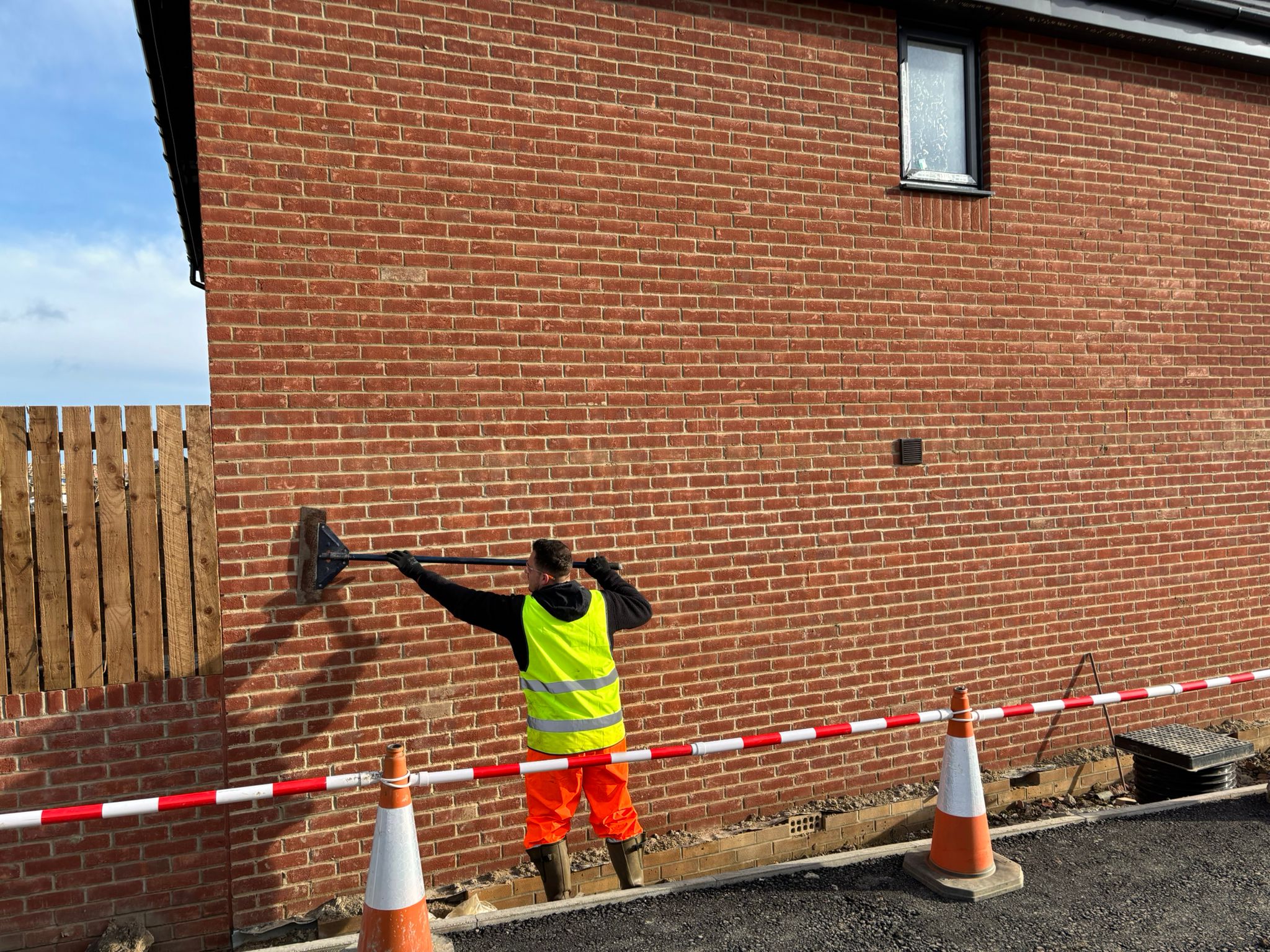 Brick Cleaning Project 1